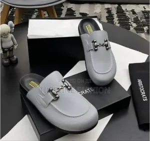 Aristocrat Men's Half Shoe Size 39_46 Gray Colour