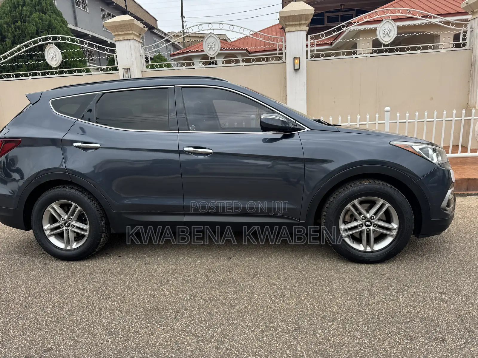 Hyundai Santa Fe SE AWD 2017 Gray