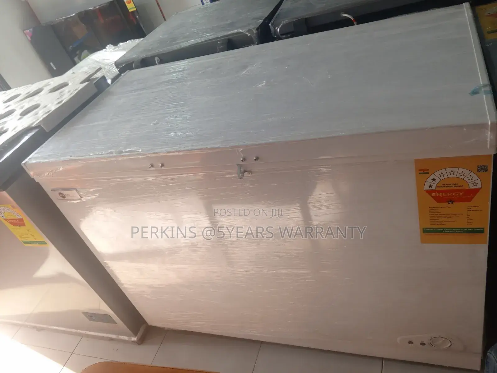 H and a Deep Store 363liter Chest Freezer