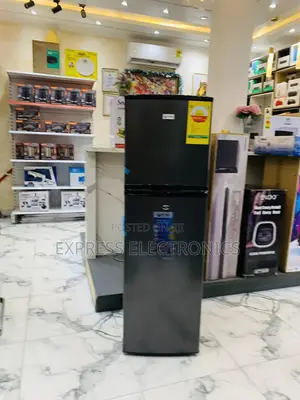 Available Now at Store Pf-262tix Double Door Fridge Pearl Dark Grey