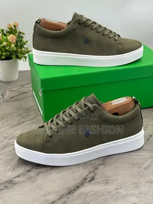 Army Green Polo Sneakers