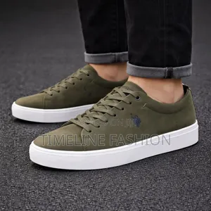 Army Green Polo Sneakers
