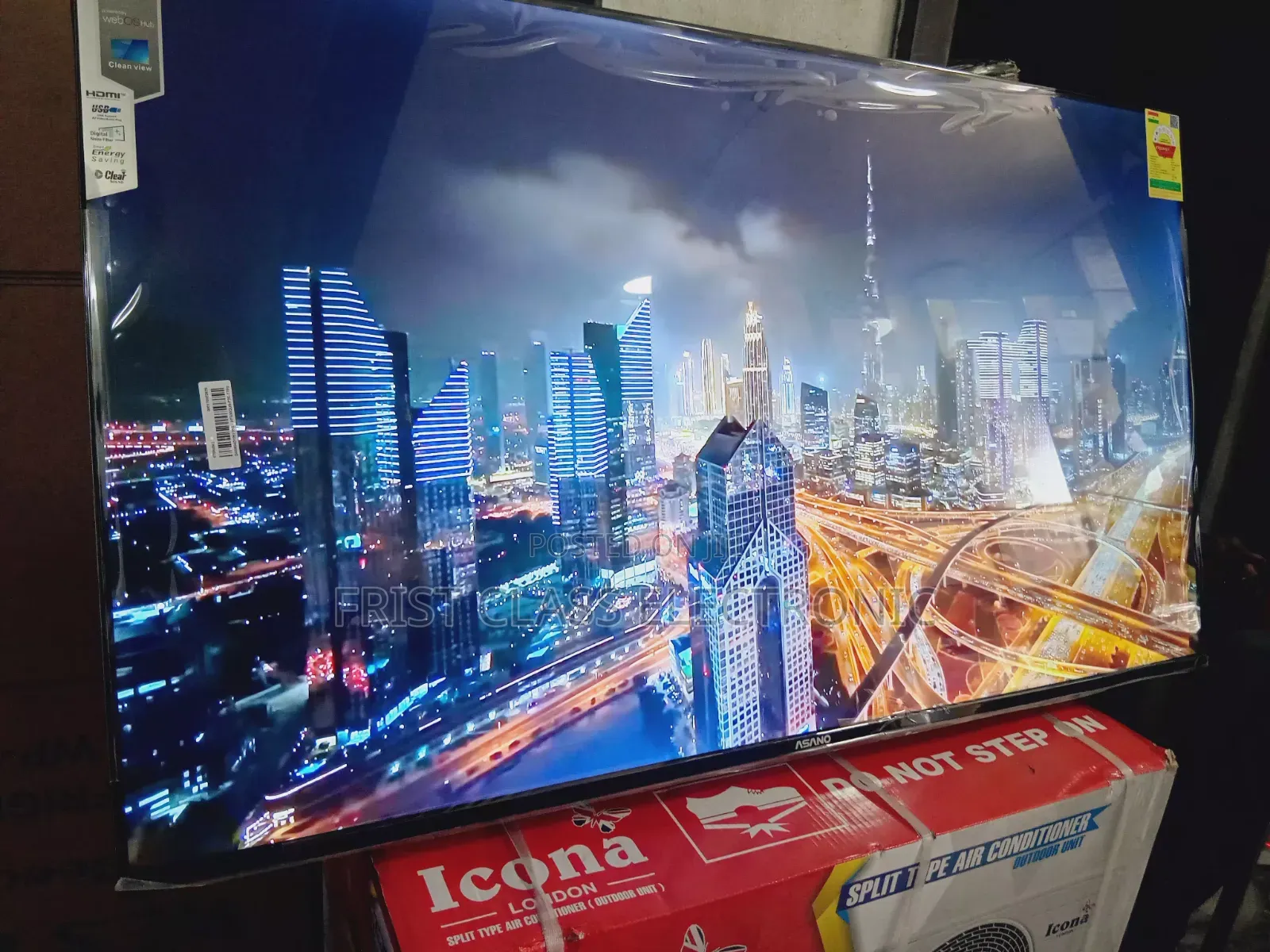 Asano 50 Smart Tv Bold Display, Tv That Lifts Space