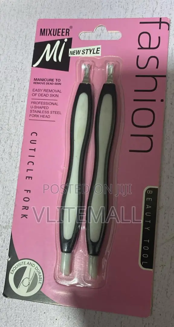 Mixueer Brand Stainless Steel Cuticle Fork Set