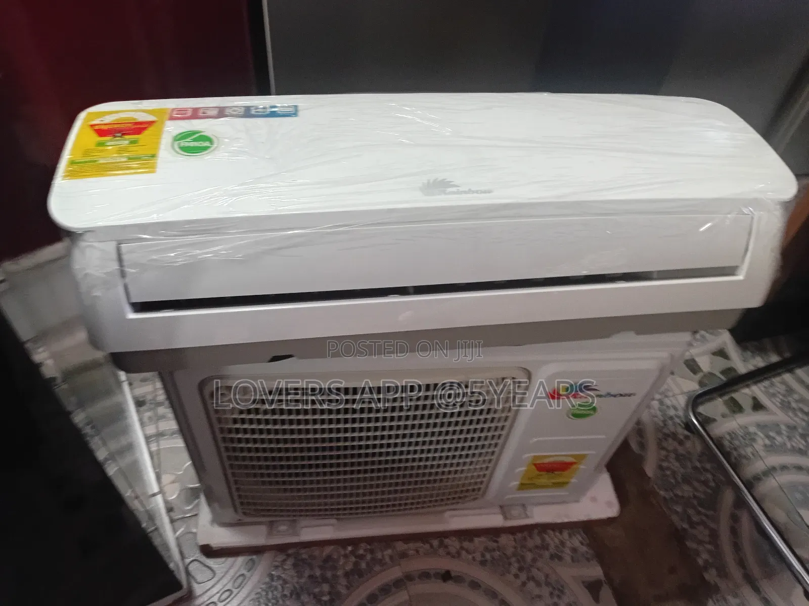 1.5hp Rainbow Extremecool White Window Ac- Unmatched Comfort.