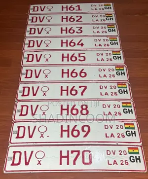 Dv Plates Available