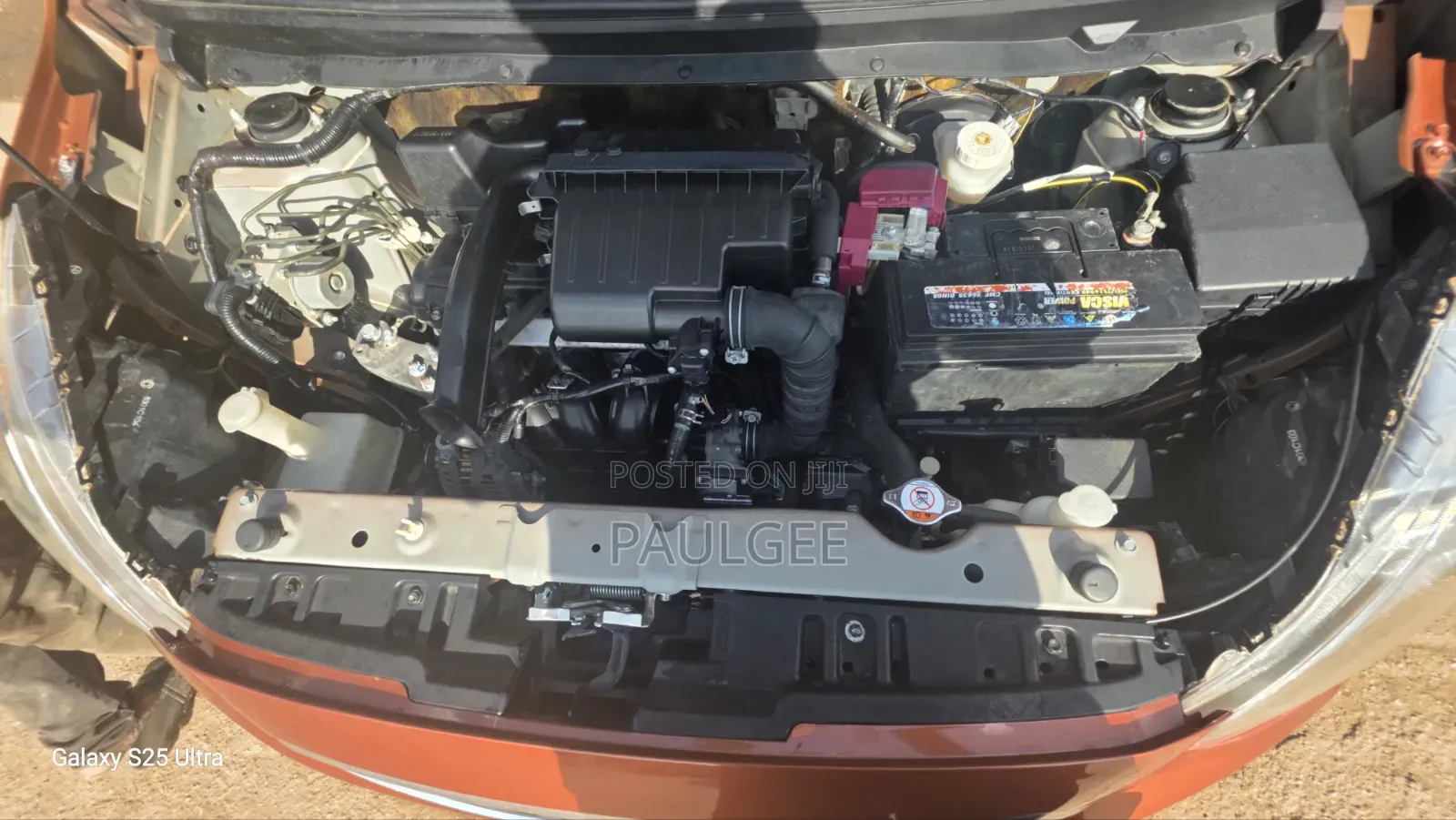 Mitsubishi Mirage ES 2017 Orange