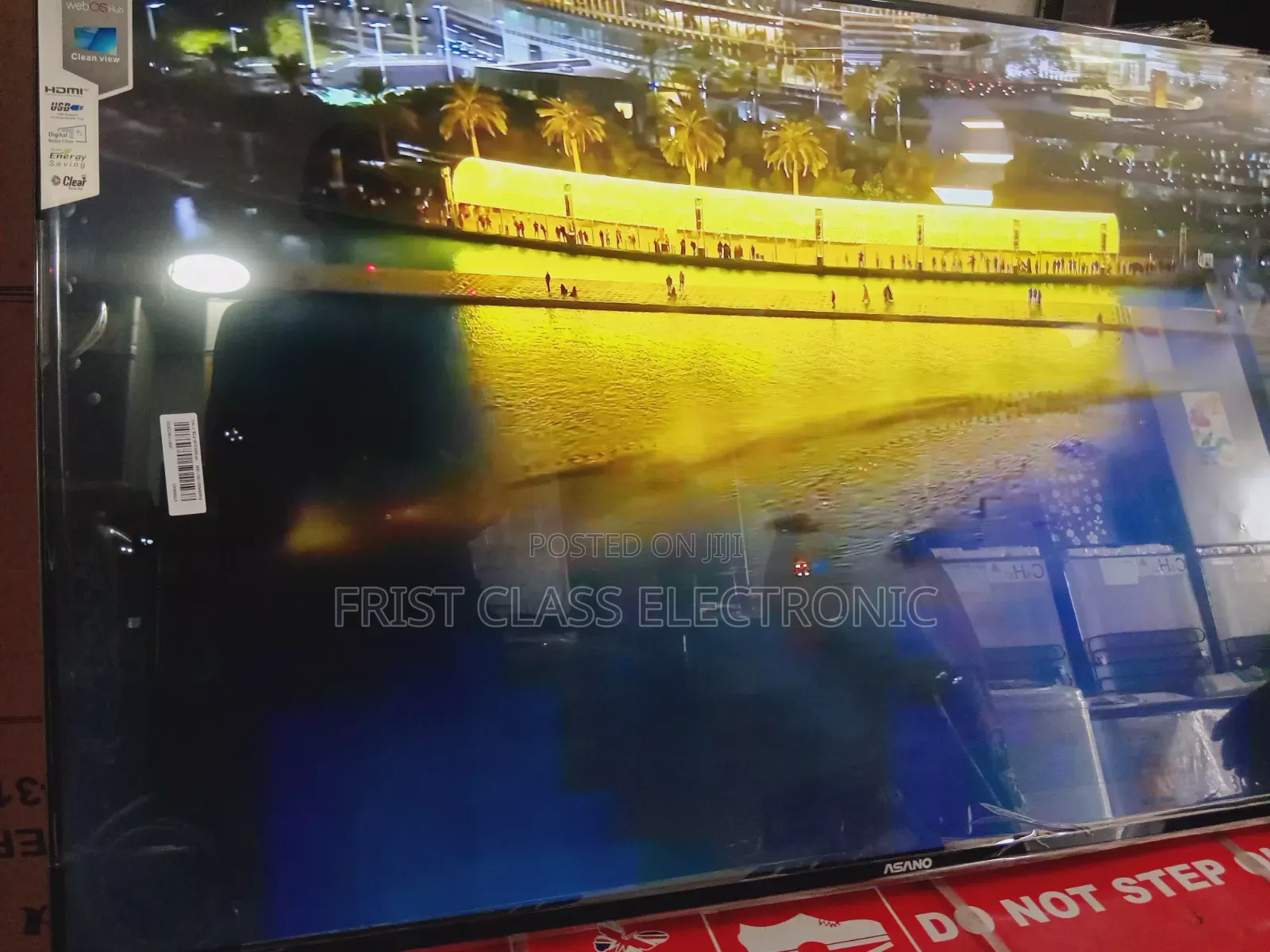 Asano 50 Smart Tv Bright Glow, Tv That Lights Mood