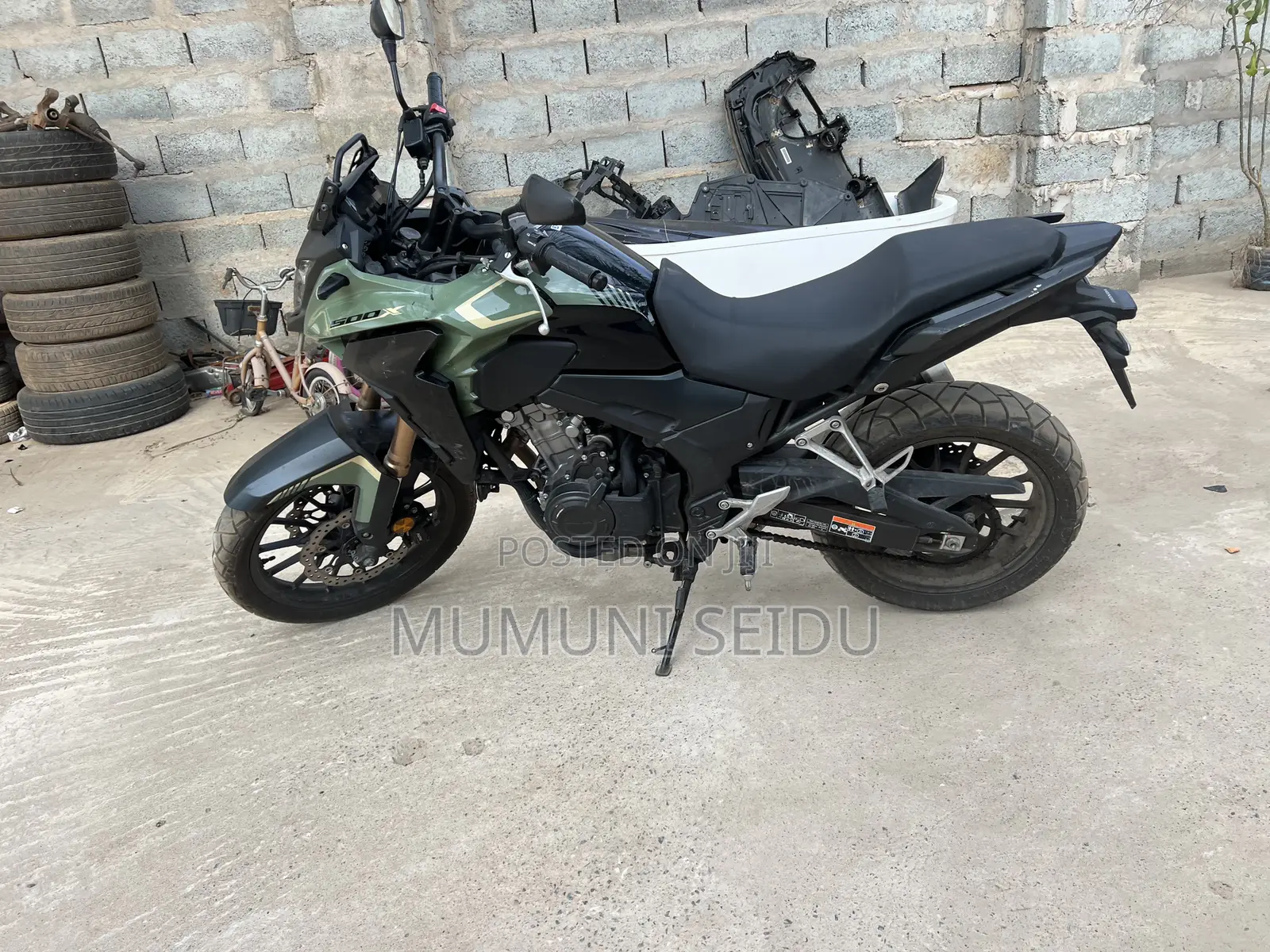 Honda CBX 2022 Green