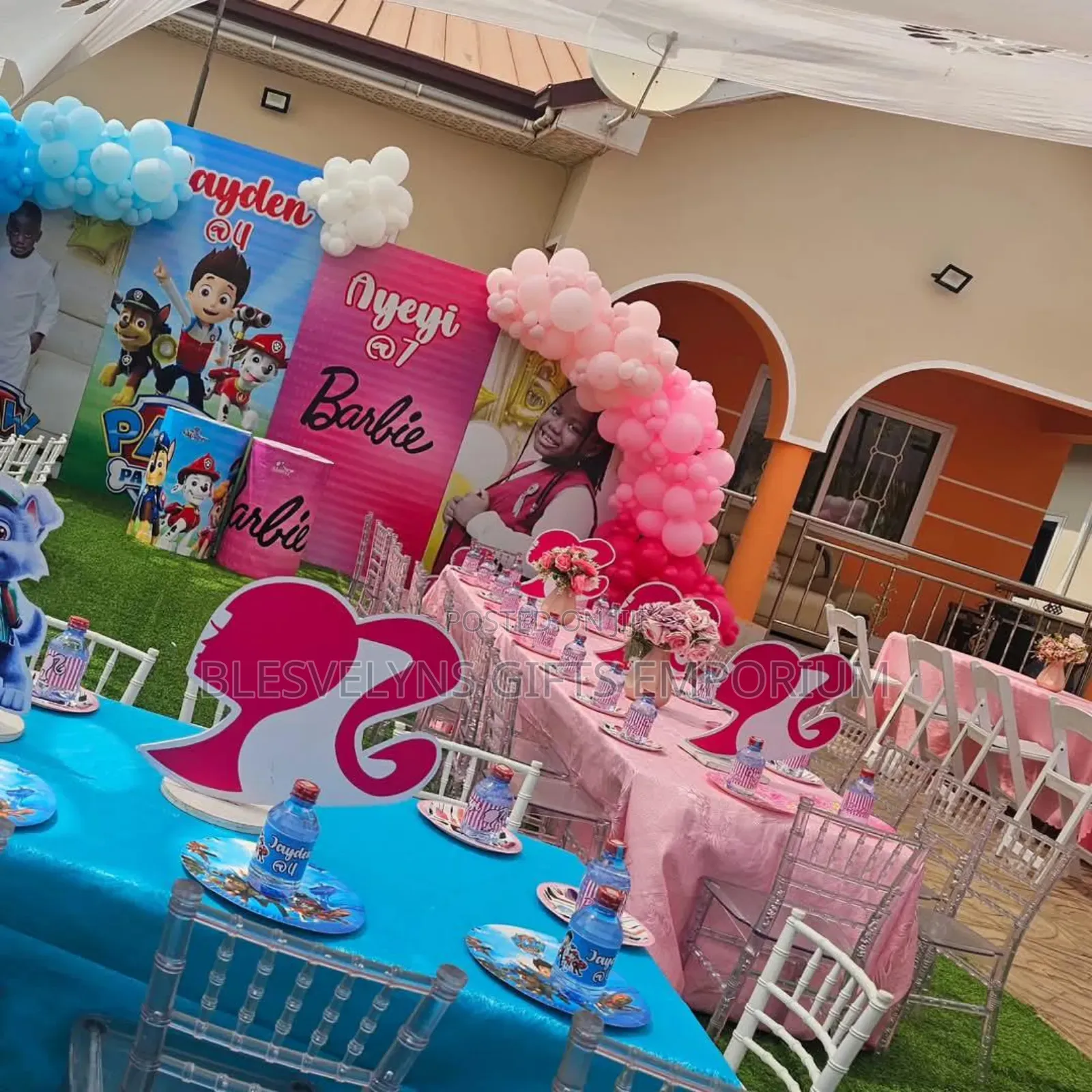 Kids Party Balloon Decor
