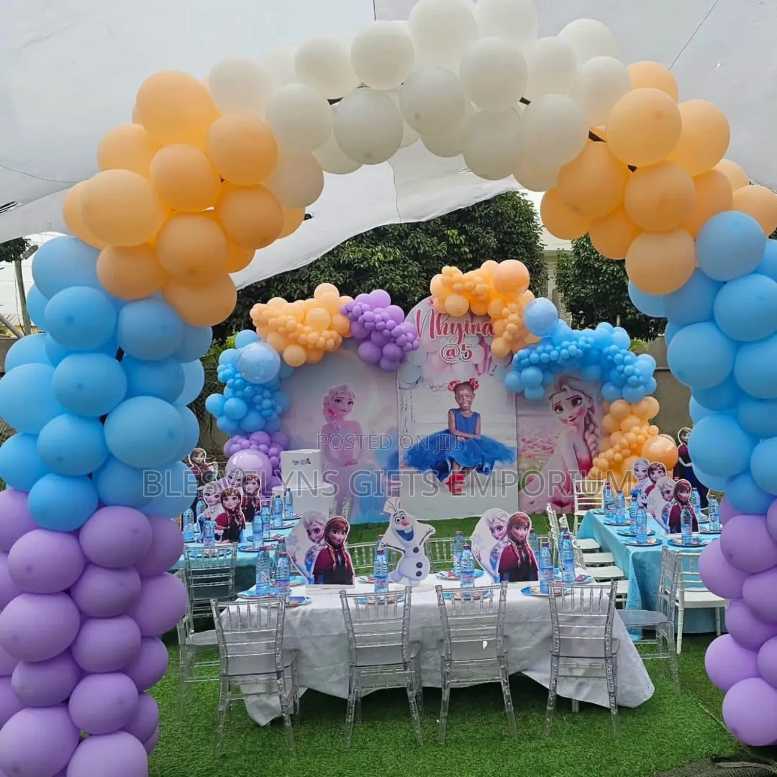 Kids Party Balloon Decor