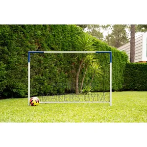 Football Goal (White Blue)