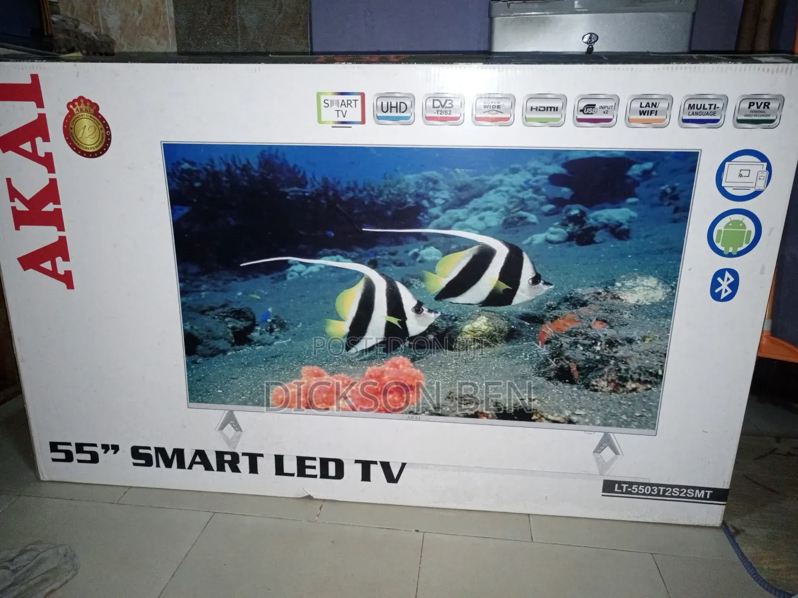 Akai 55 Inches Smart Tv