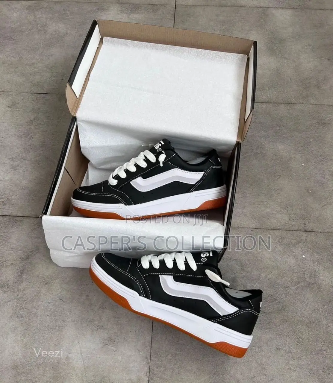 Vans Men’S Hylane Skate Shoes Black /White /Gum