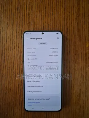 Samsung Galaxy S23+ 256 GB Gray