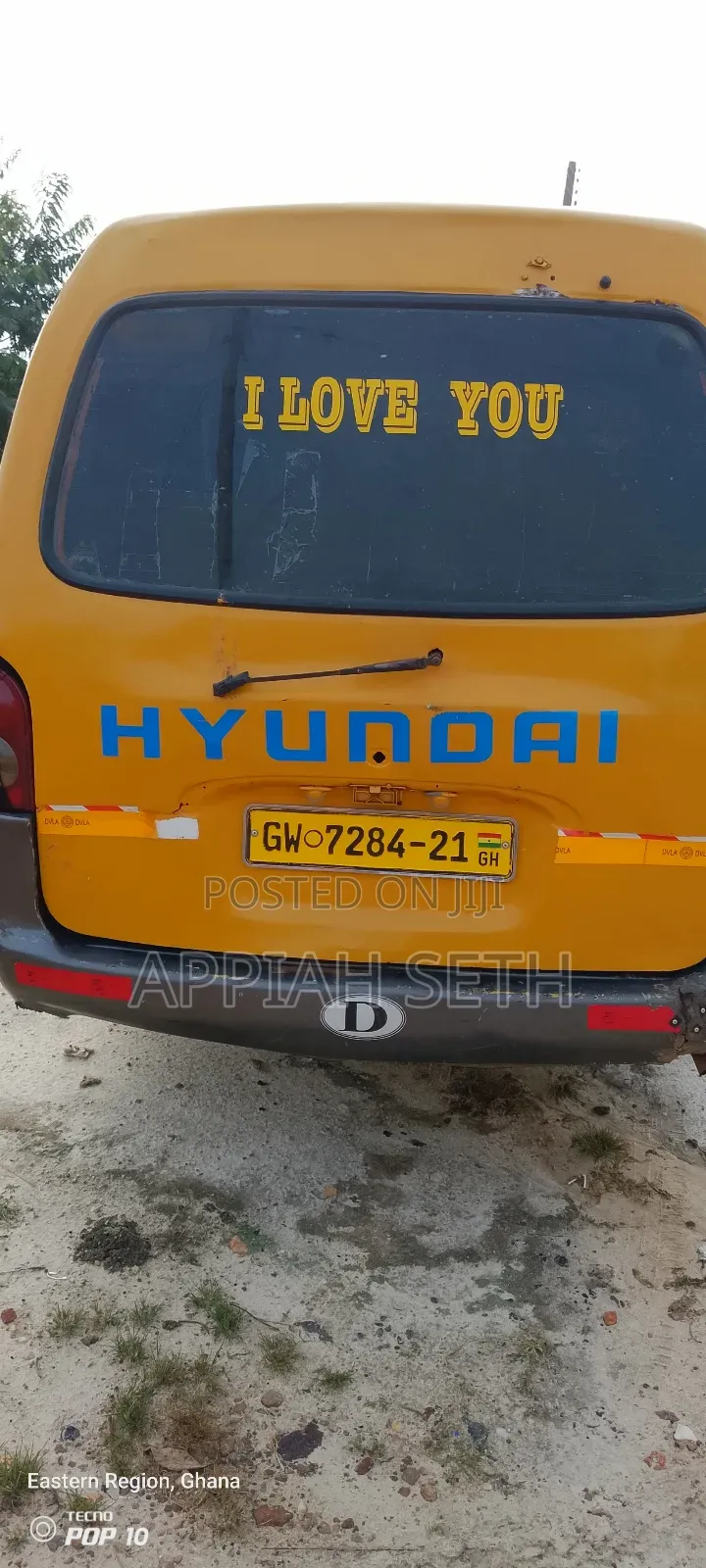 Hyundai H-100 2004 Yellow