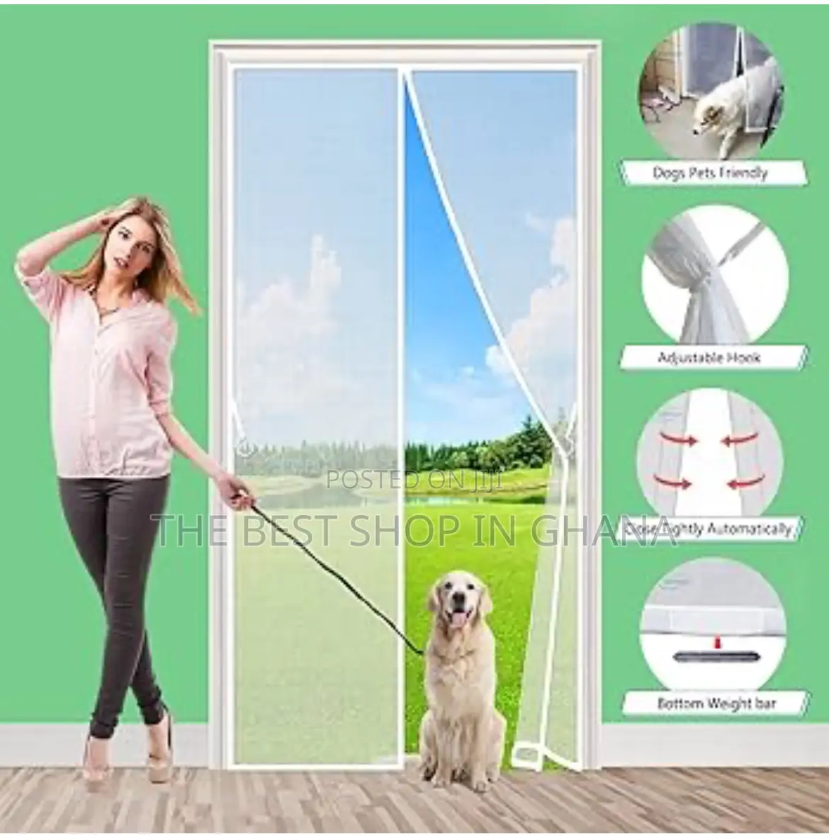 Magnetic Door Closed Nets Available for Sale, Made in Uk