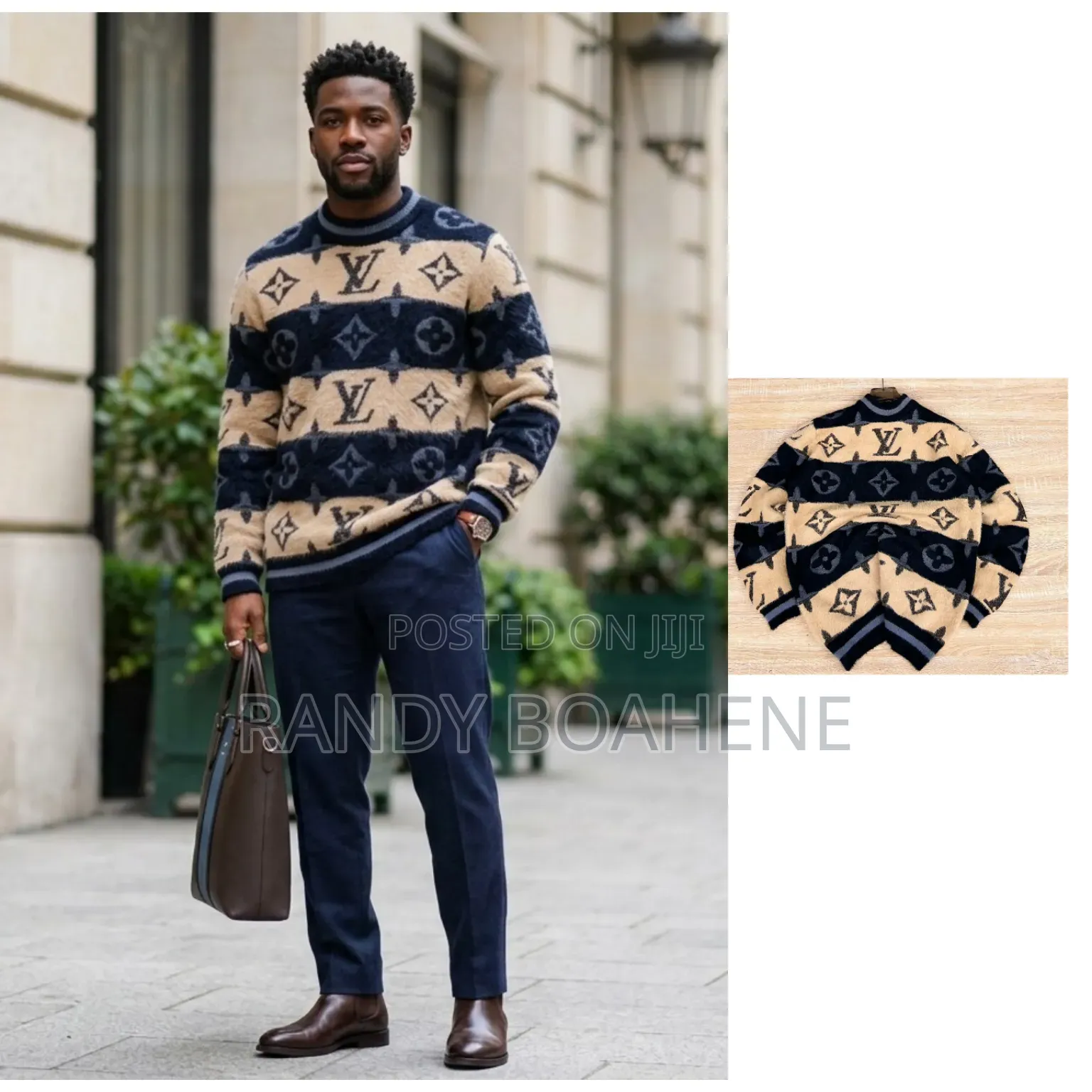 Monogram Mohair Sweater