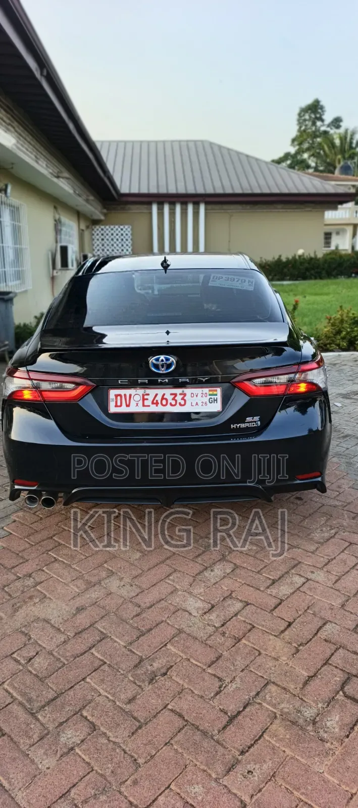 Toyota Camry SE 2023 Black
