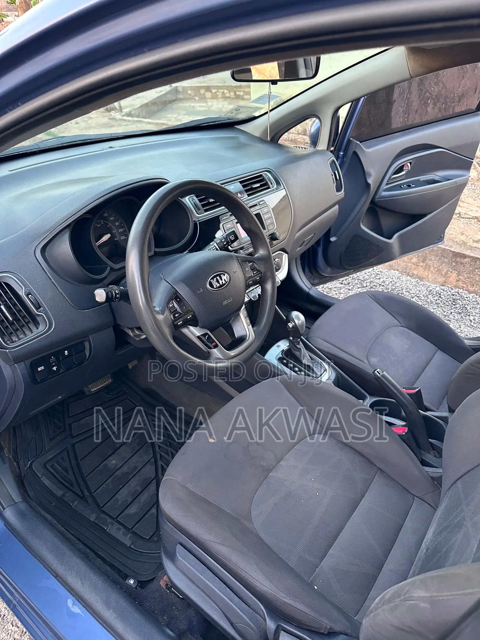 Kia Rio LX 4dr Hatchback (1.6L 4cyl 6A) 2016 Blue