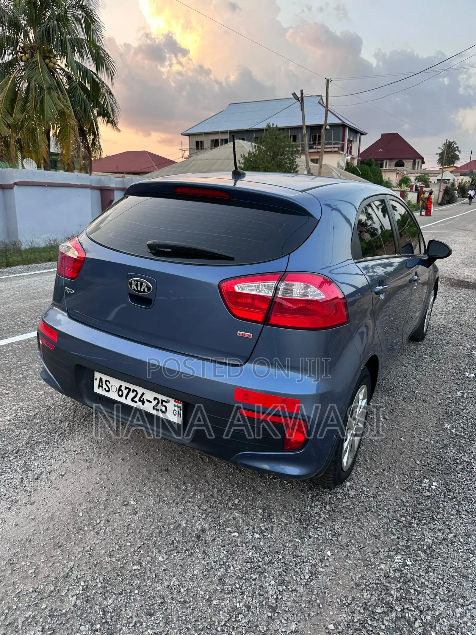 Kia Rio LX 4dr Hatchback (1.6L 4cyl 6A) 2016 Blue
