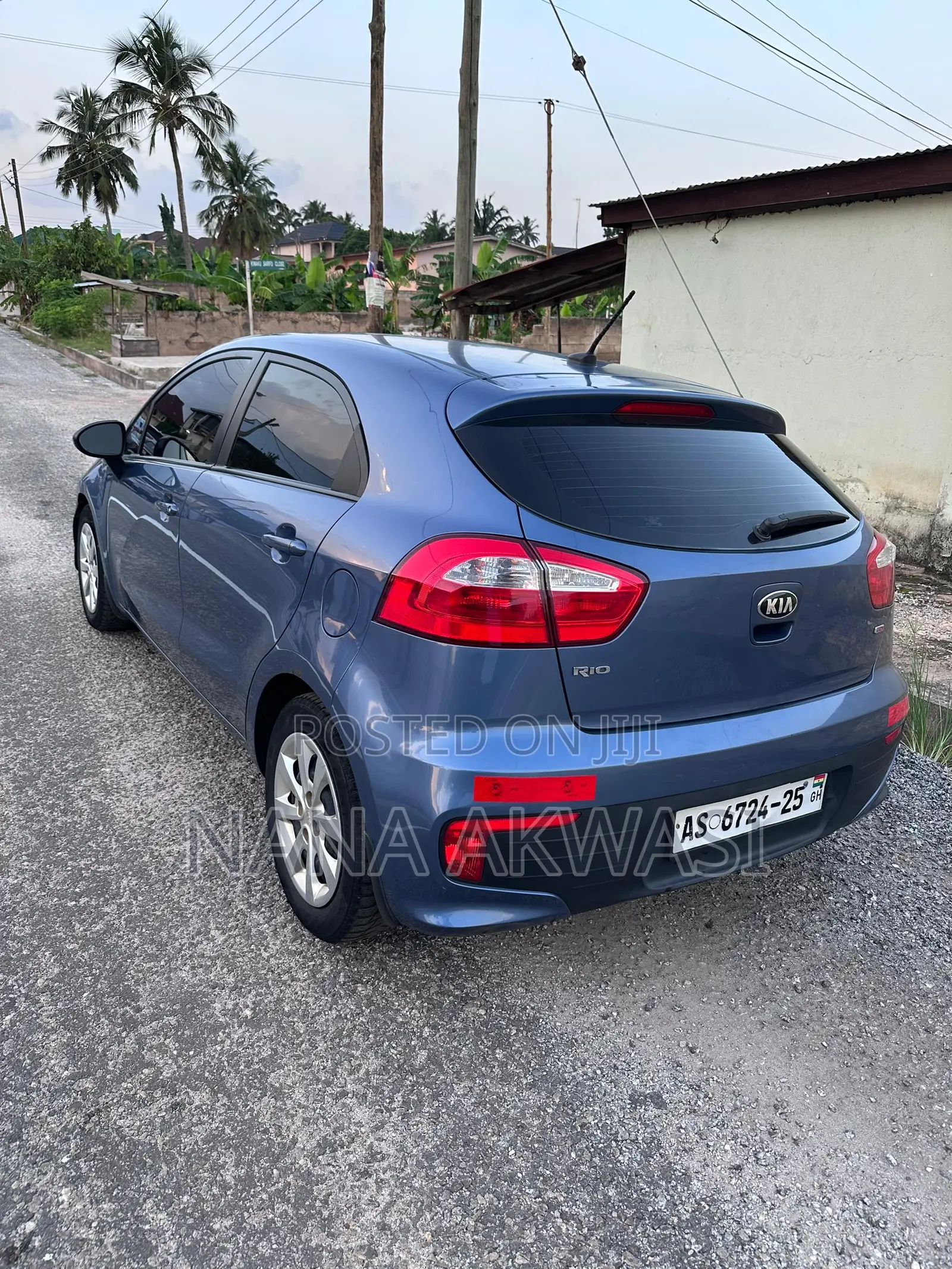 Kia Rio LX 4dr Hatchback (1.6L 4cyl 6A) 2016 Blue