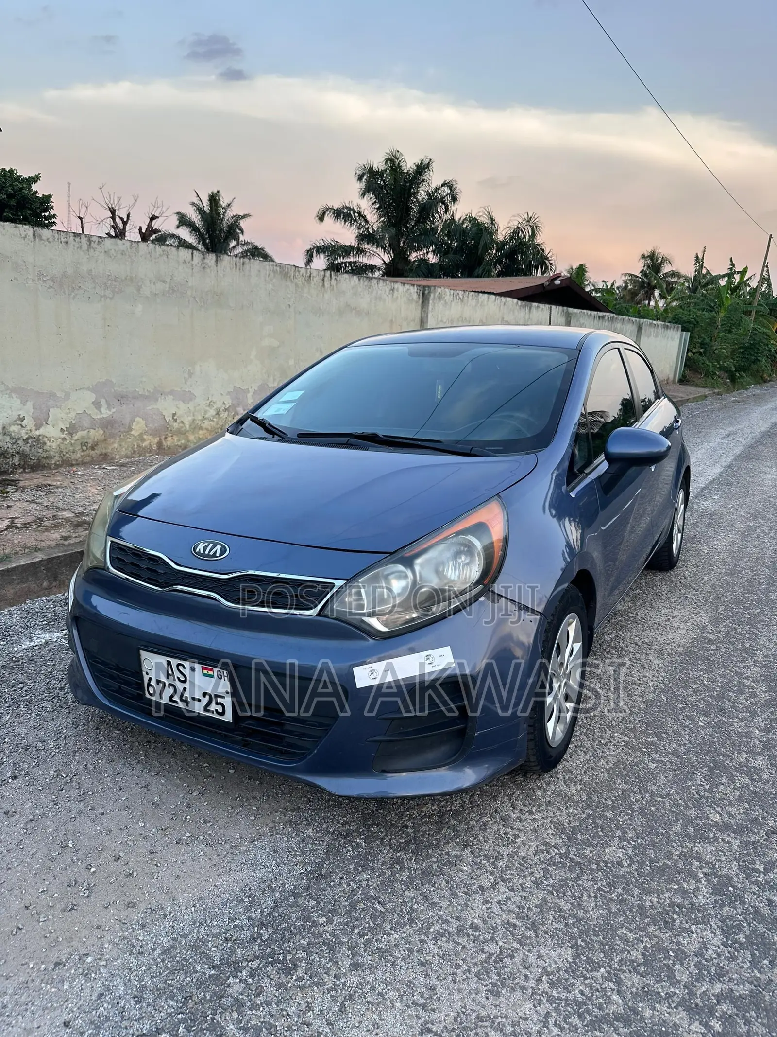 Kia Rio LX 4dr Hatchback (1.6L 4cyl 6A) 2016 Blue