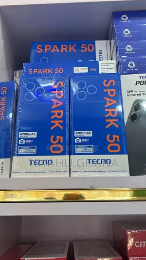New Tecno Spark 50 128 GB Blue