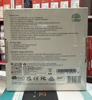 Wavlink Wifi Range Extender Booster 300mbps Aerial S2
