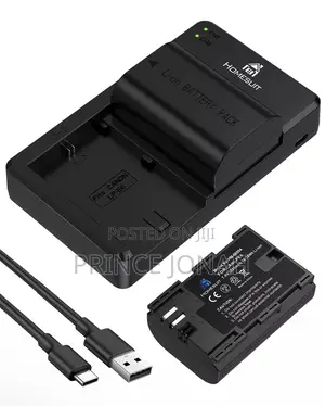 Homesuit Lp-E6 Lp-E6n Battery 2200mah and Dual Led Usb Charger Set
