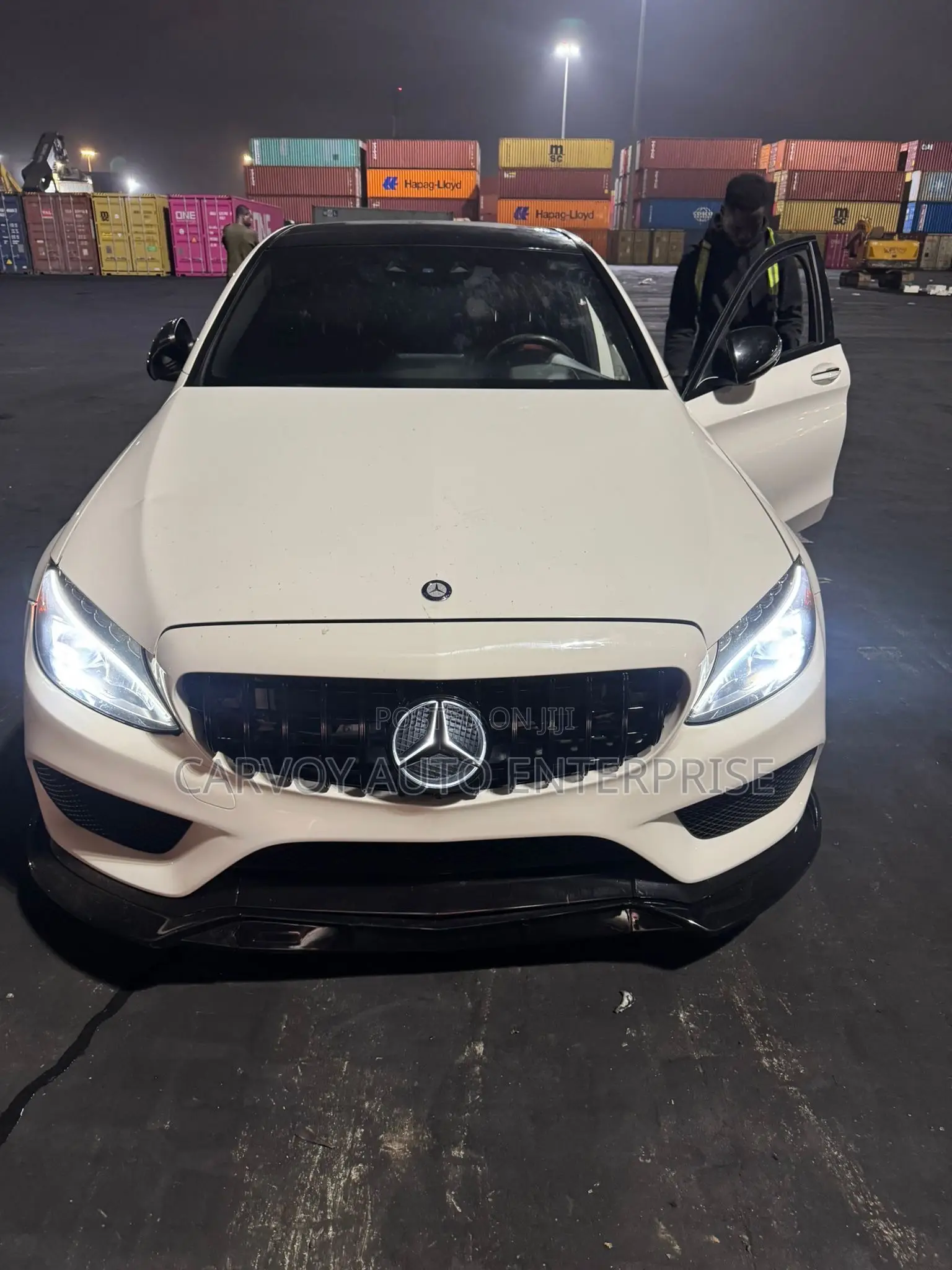 Mercedes-Benz C300 Base C300 AWD 4MATIC Sedan 2018 White