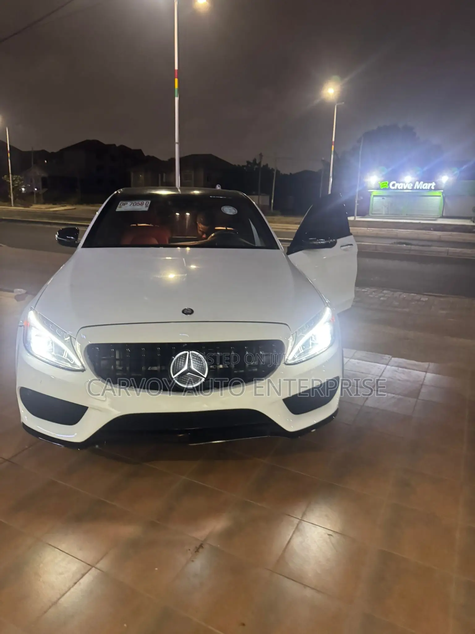 Mercedes-Benz C300 Base C300 AWD 4MATIC Sedan 2018 White
