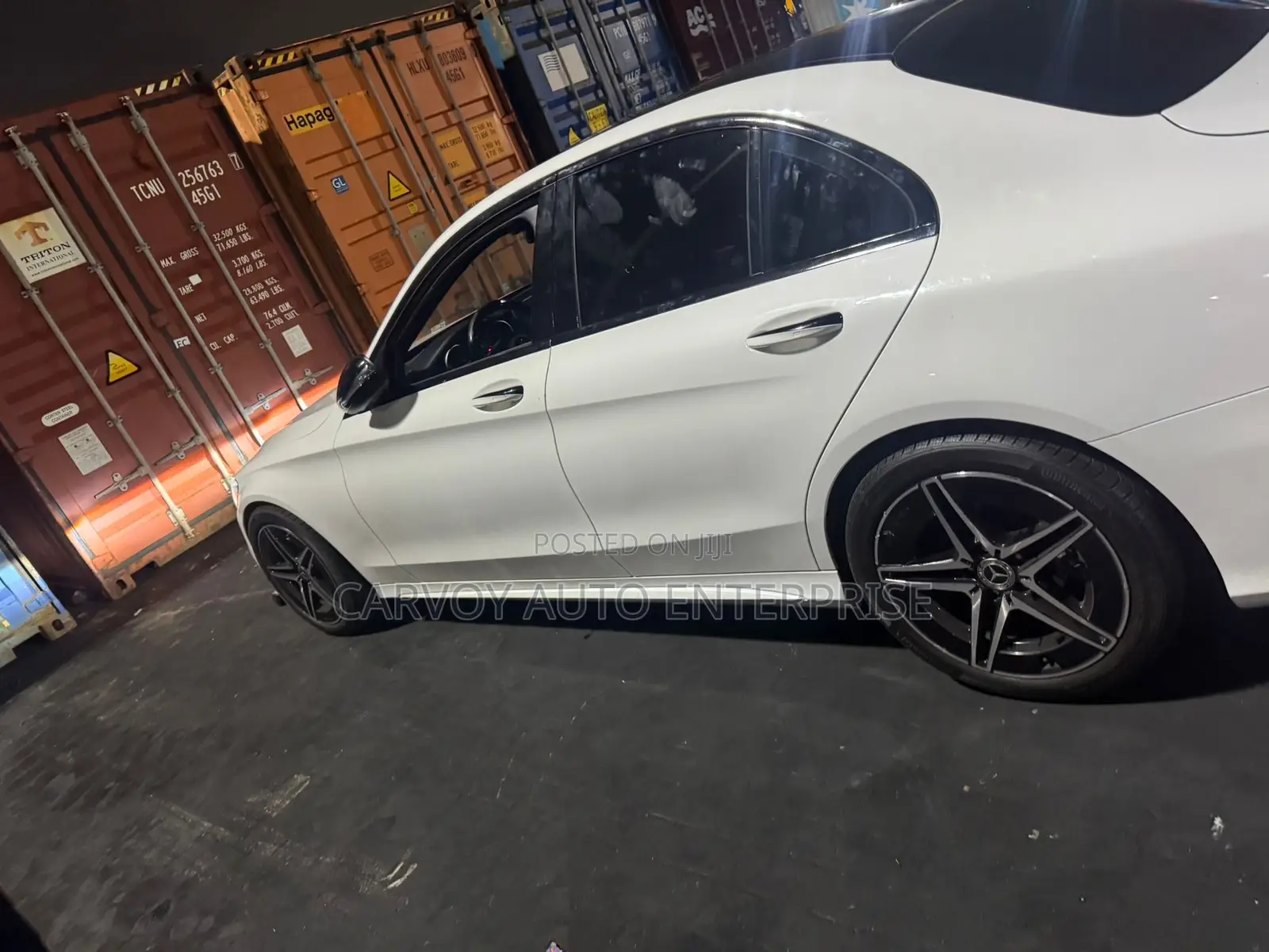 Mercedes-Benz C300 Base C300 AWD 4MATIC Sedan 2018 White