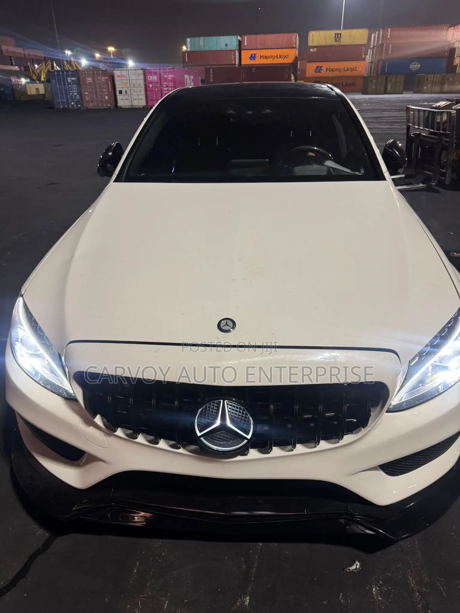 Mercedes-Benz C300 Base C300 AWD 4MATIC Sedan 2018 White