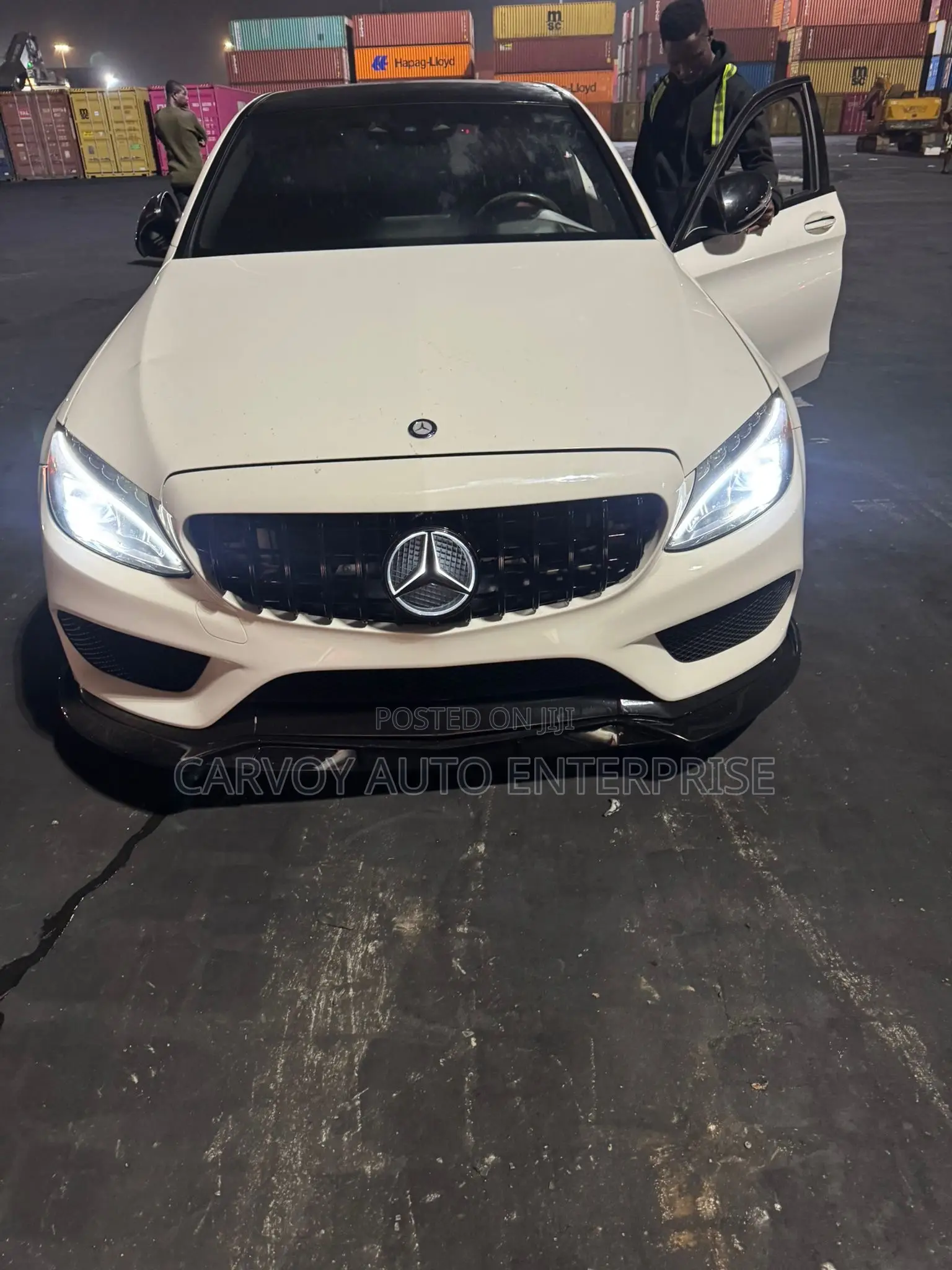 Mercedes-Benz C300 Base C300 AWD 4MATIC Sedan 2018 White