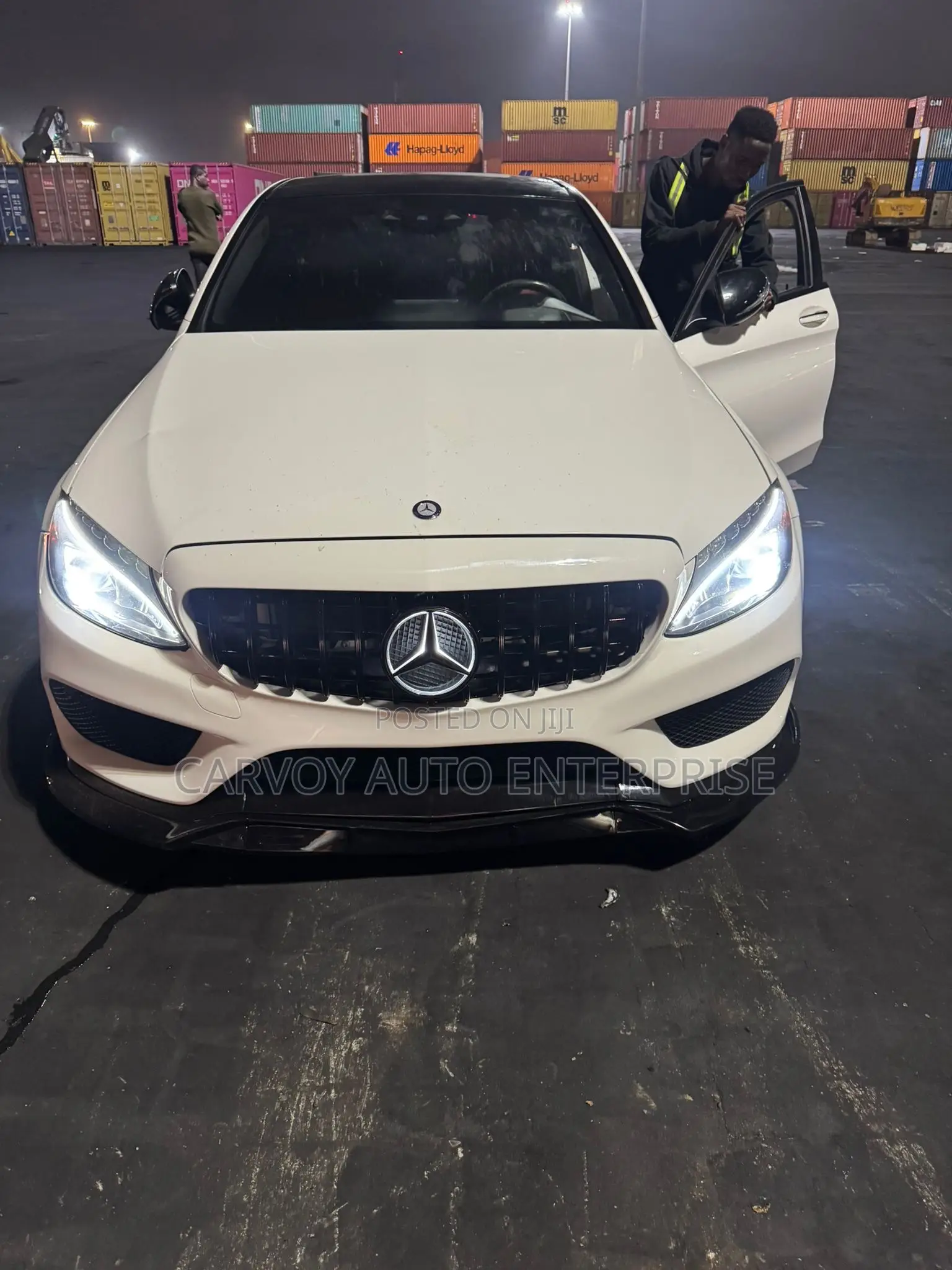Mercedes-Benz C300 Base C300 AWD 4MATIC Sedan 2018 White