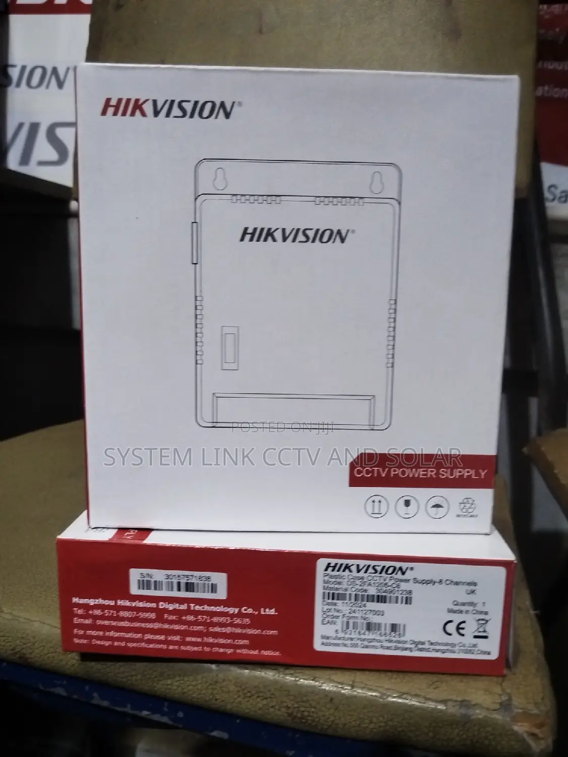 Hikvision Power Supply 8 Channel