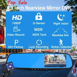 Car Rear View Mirror With Camera