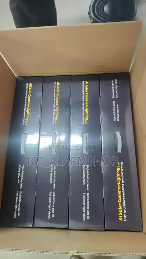 Solar Street Light Aov 4lens Cameras