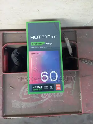 New Infinix Hot 60 Pro+ 256 GB Black