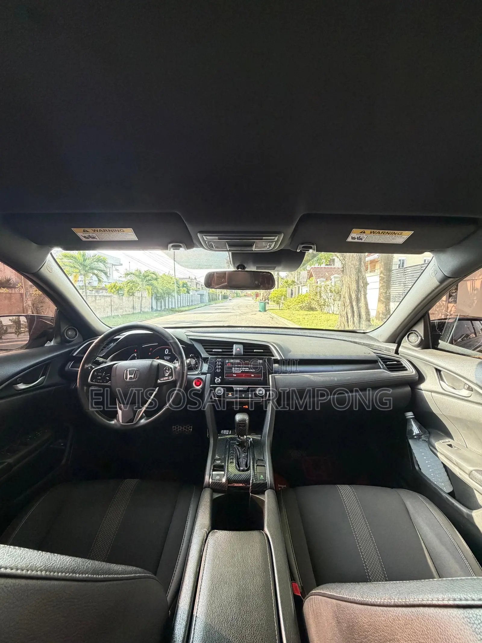 Honda Civic Sport Sedan 2019 Black