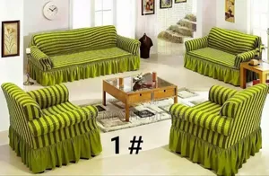 4-Seater Sofa Cover Set – Stretchable Elegant