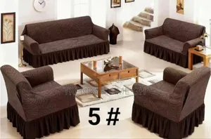 4-Seater Sofa Cover Set – Stretchable Elegant