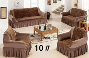 4-Seater Fluffy Sofa Cover Rabbit Fur Feel Super Soft