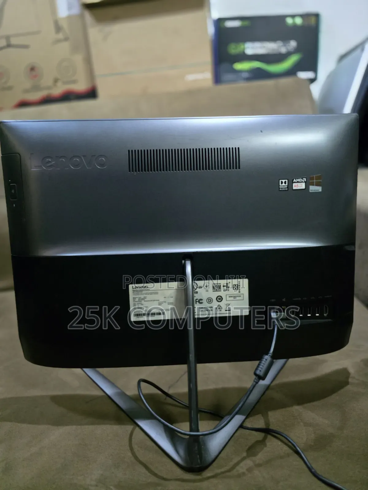 Desktop Computer Lenovo ideacentre AIO 520 8GB AMD A6 SSHD (Hybrid) 1T