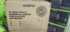 Oraimo Air Cruze 14 Inch Rechargeable Pedestal Fan