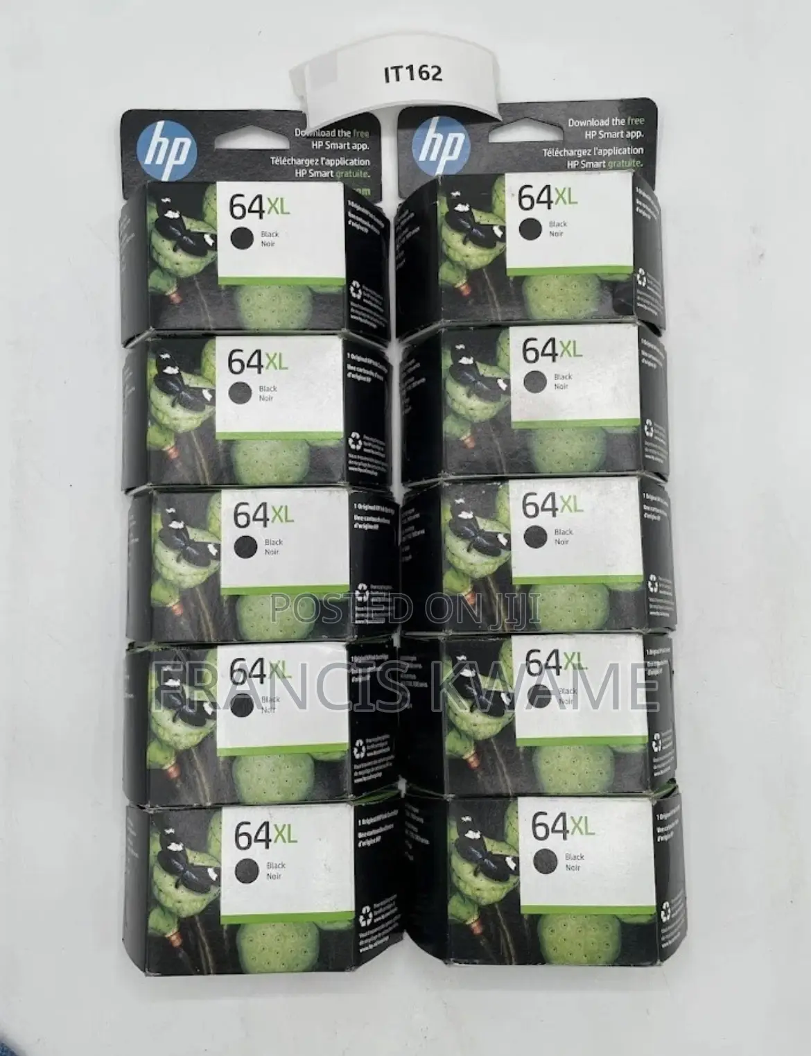 HP 64xl High Yield Black Original Ink Cartridges New. 03/2026