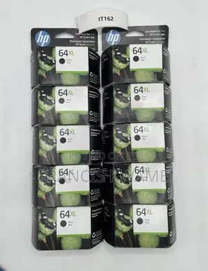 HP 64xl High Yield Black Original Ink Cartridges New. 03/2026