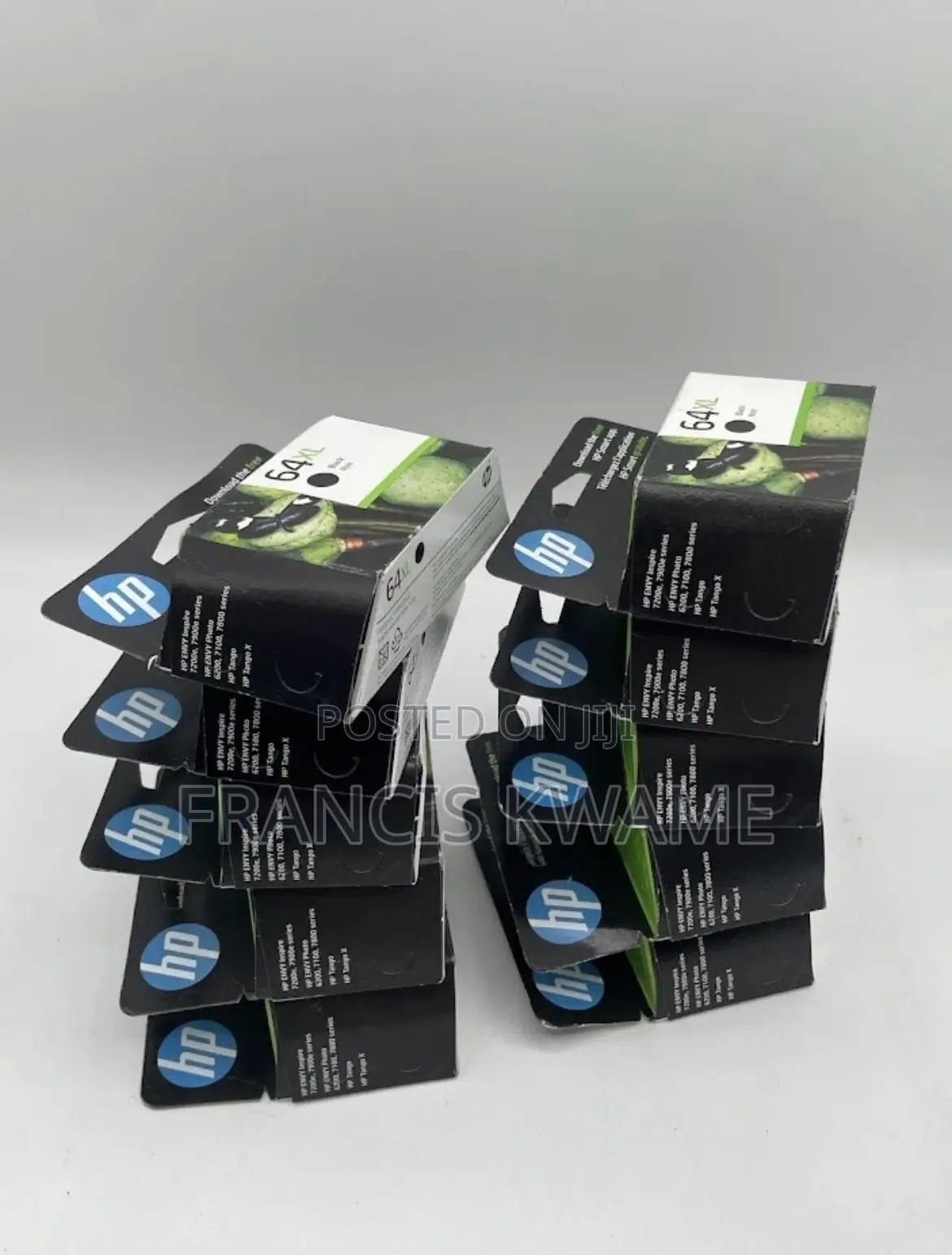 HP 64xl High Yield Black Original Ink Cartridges New. 03/2026