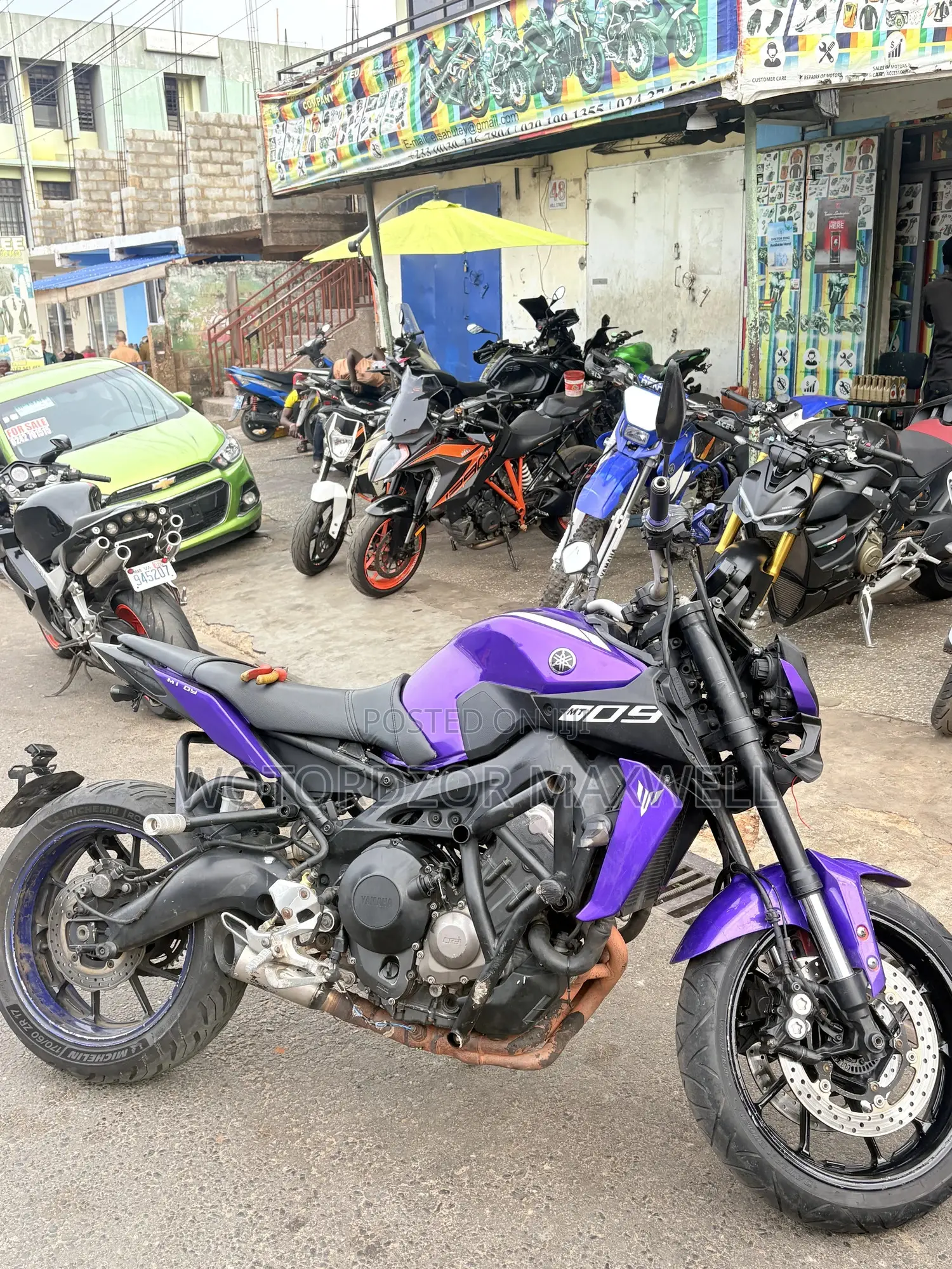 Yamaha 2019 Purple